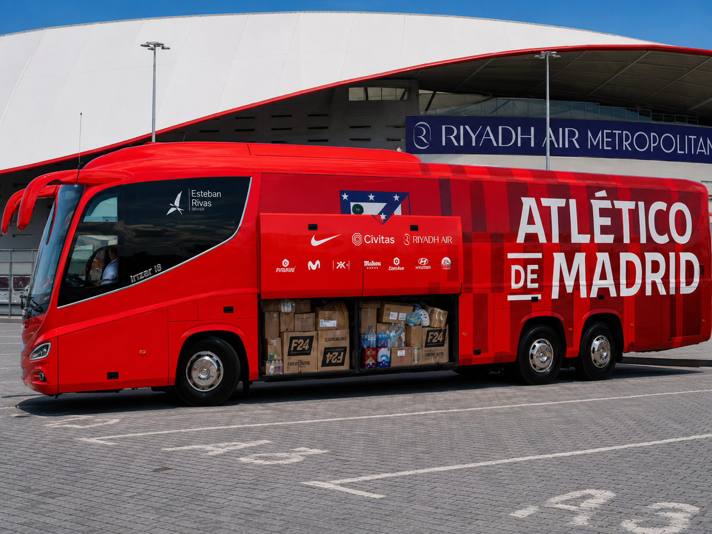 Autobús rotulado